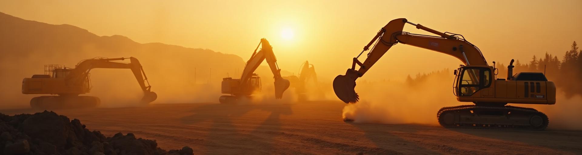 Machinery at work